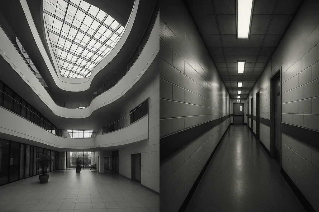 Architectural study of healthcare spaces