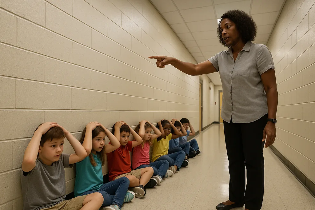 School Shelter Drill